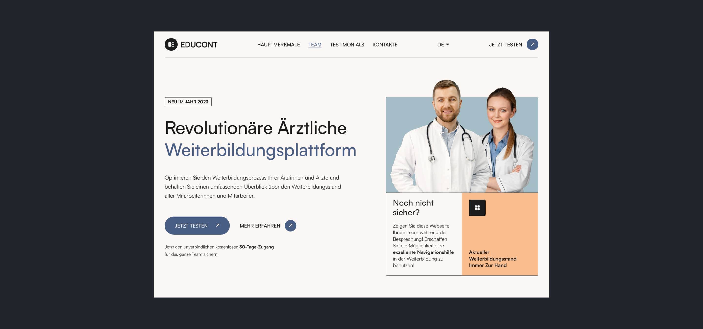 Next project: EDUCONT